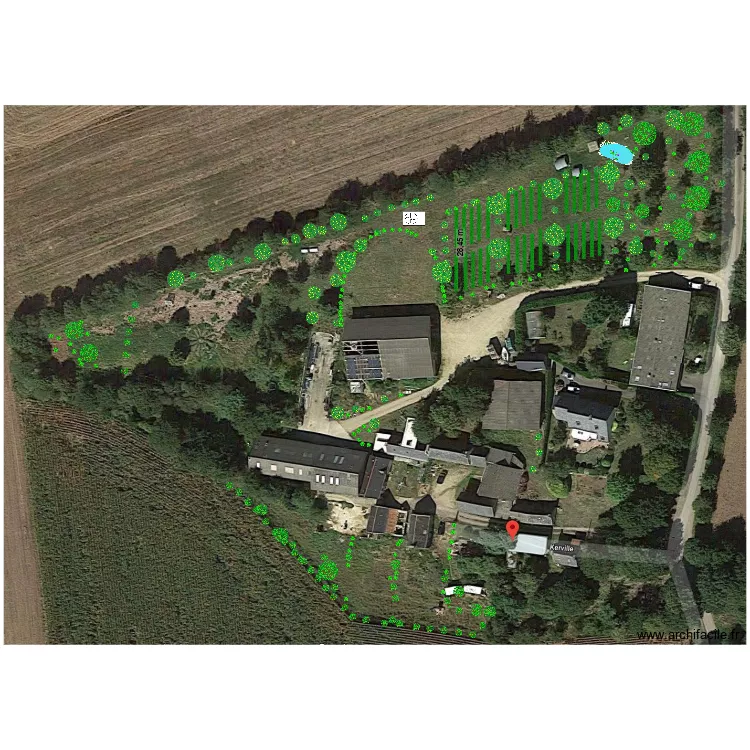 Plan neutre. Plan de 