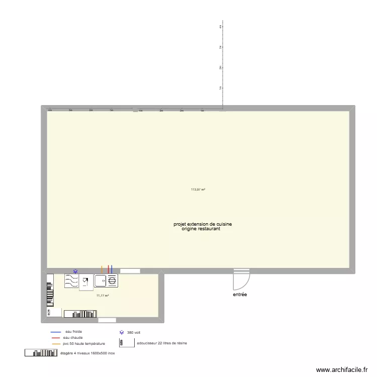 origine. Plan de 2 et 126 m² origine. Plan de 2 et 126 m²