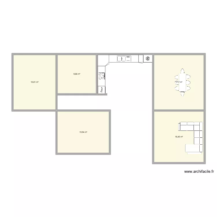 projet 2. Plan de 0 pièce et 0 m2