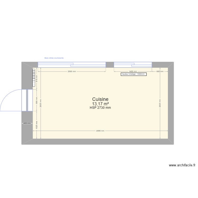 cuisine . Plan de 0 pièce et 0 m2