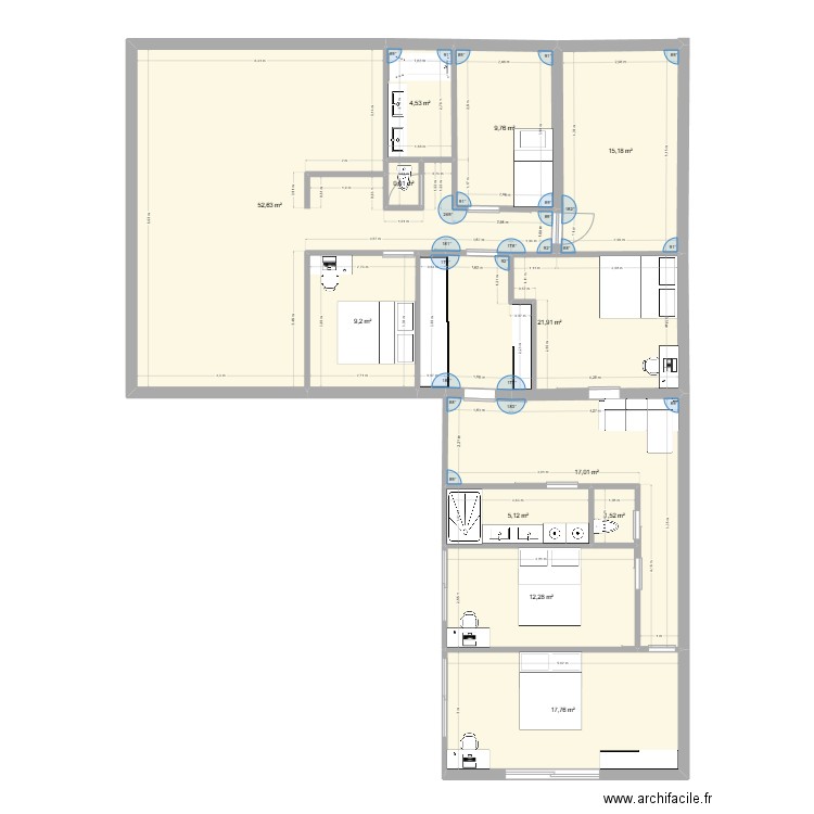 Maison 2025 2. Plan de 12 pièces et 168 m2