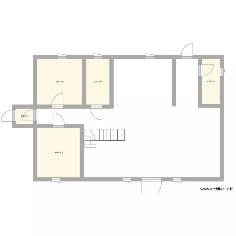 Pauline1. Plan de 5 et 32 m² Pauline1. Plan de 5 et 32 m²