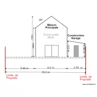 plan de fa&ccedil;ade sud ambleteuse apres tx