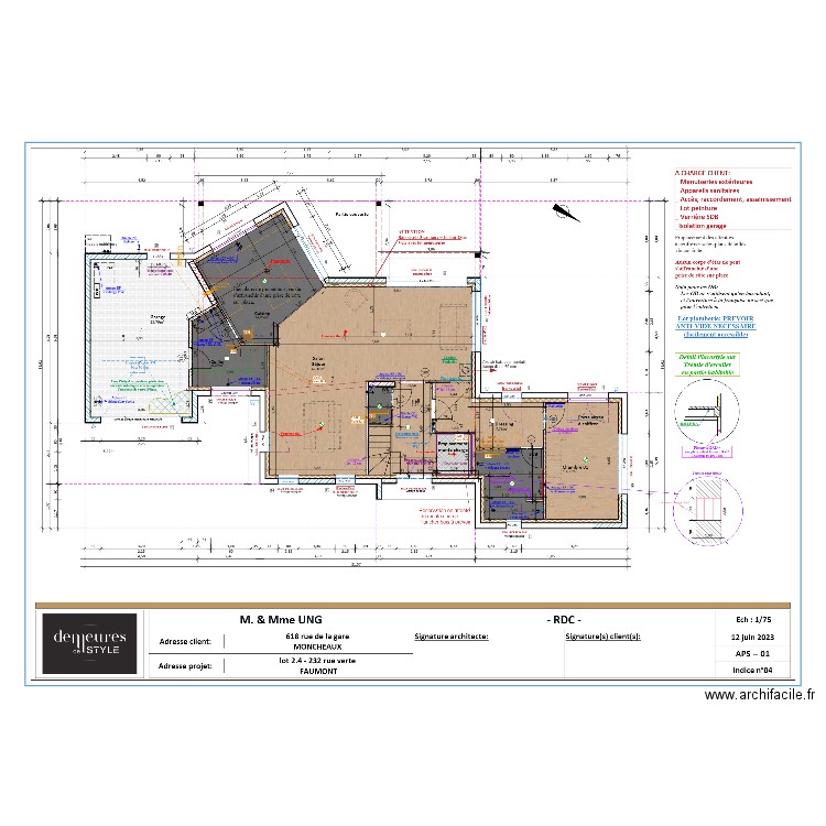 UNG. Plan de 0 pièce et 0 m2