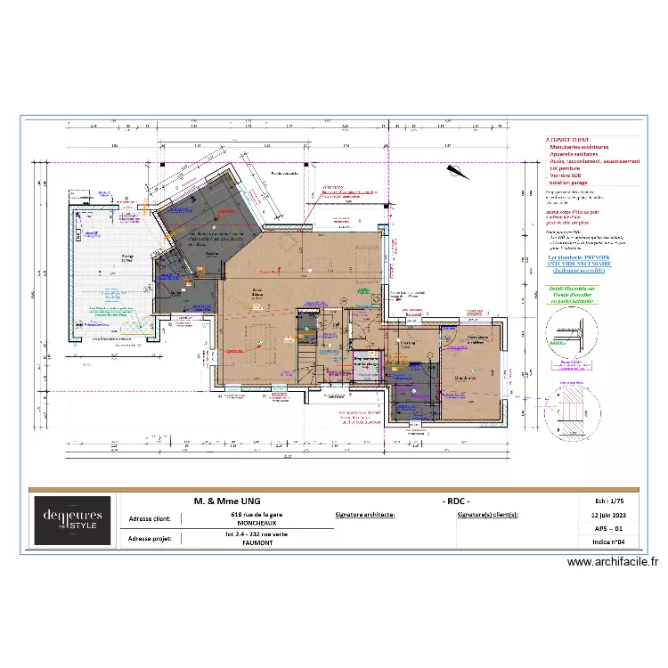 UNG. Plan de 
