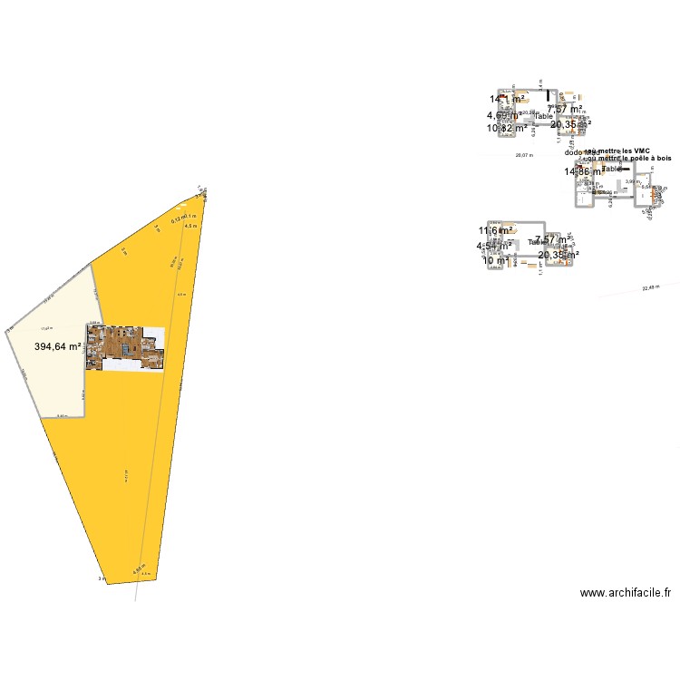 Giroussens 2. Plan de 12 pièces et 521 m2