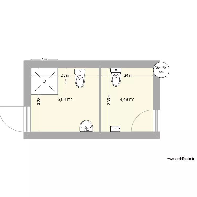 FLAMBOYANTS. Plan de 