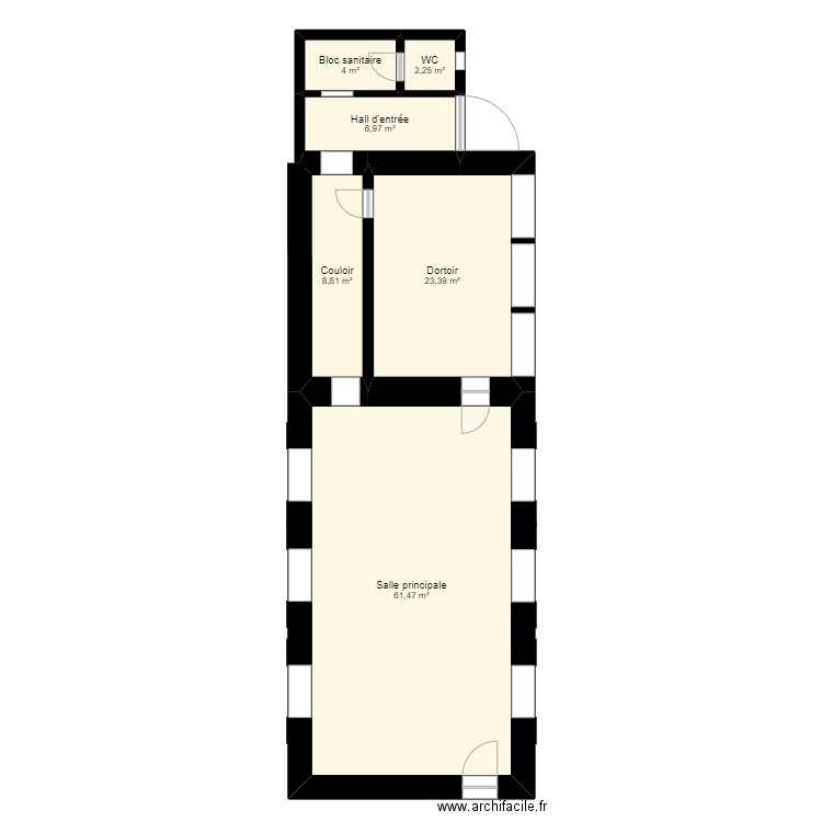Plan MAM Uhart Mixe ET. Plan de 0 pièce et 0 m2