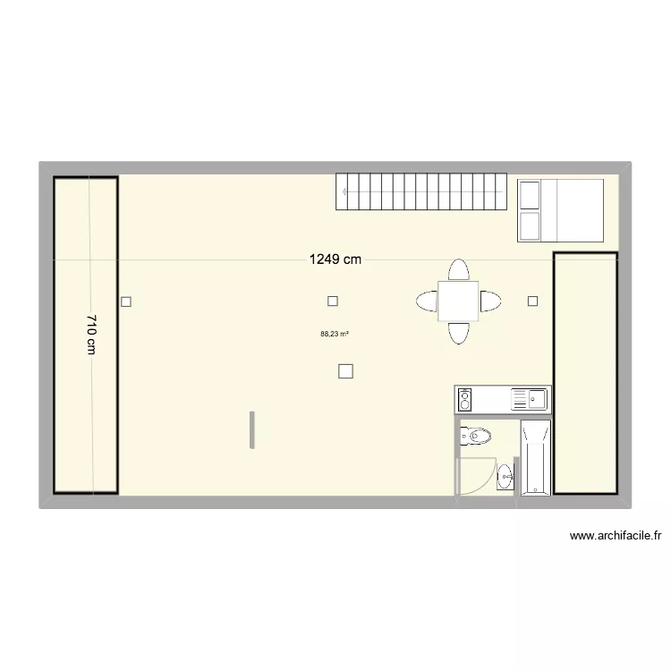Cramans combles nBIS. Plan de 