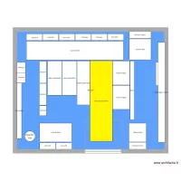 Halle de gymnastique local des engins proposition 1