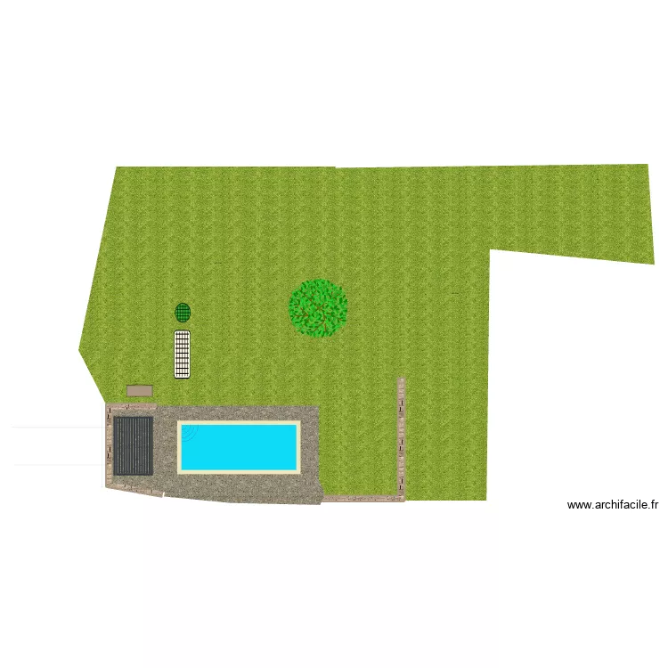 PC2 implantation  piscine torjonas. Plan de 