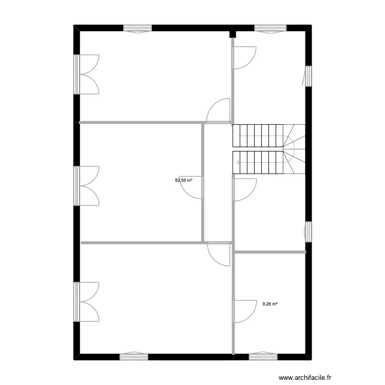 plan rc gigery 1etage. Plan de 2 Pièces et 92 m² plan rc gigery 1etage. Plan de 2 Pièces et 92 m²