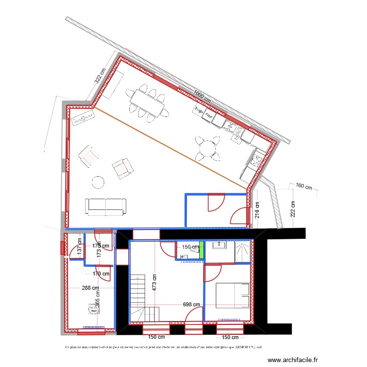 PLOUGRESCANT. Plan de 0 pièce et 0 m2 PLOUGRESCANT. Plan de 0 pièce et 0 m2