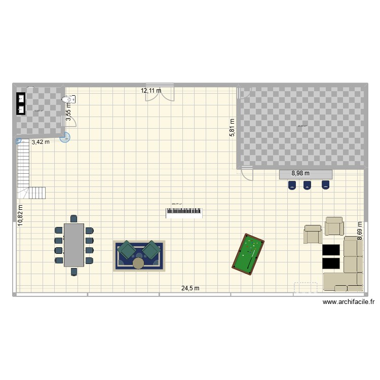 ARCHI 1. Plan de 0 pièce et 0 m2 ARCHI 1. Plan de 0 pièce et 0 m2
