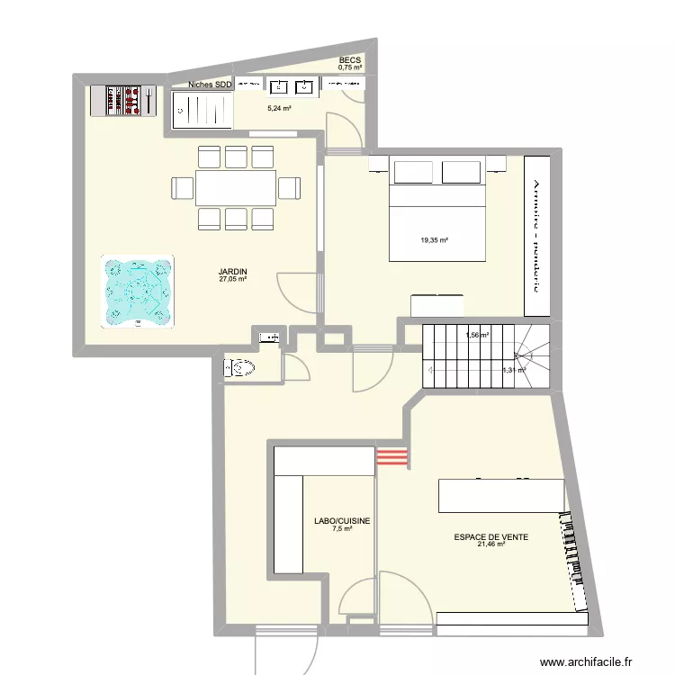 RDC IMMEUBLE PLOUBALAY ACTUEL TRAITEUR 1. Plan de 13 et 99 m² RDC IMMEUBLE PLOUBALAY ACTUEL TRAITEUR 1. Plan de 13 et 99 m²