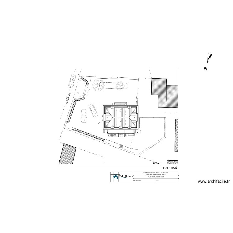 PLAN TOITURE NEPTUNIA. Plan de 0 pièce et 0 m2