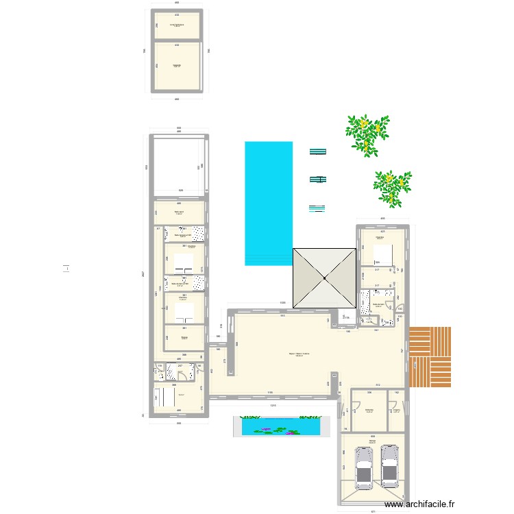 villenave 1. Plan de 0 pièce et 0 m2
