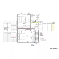 DEF Remise:  chambre 1 pers coté quai et coté cour + SDB