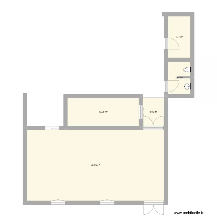 MAGASIN. Plan de 