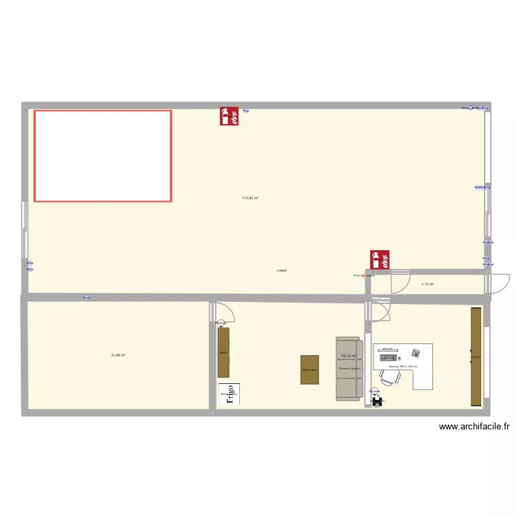 CARROSSERIE. Plan de 4 et 233 m² CARROSSERIE. Plan de 4 et 233 m²