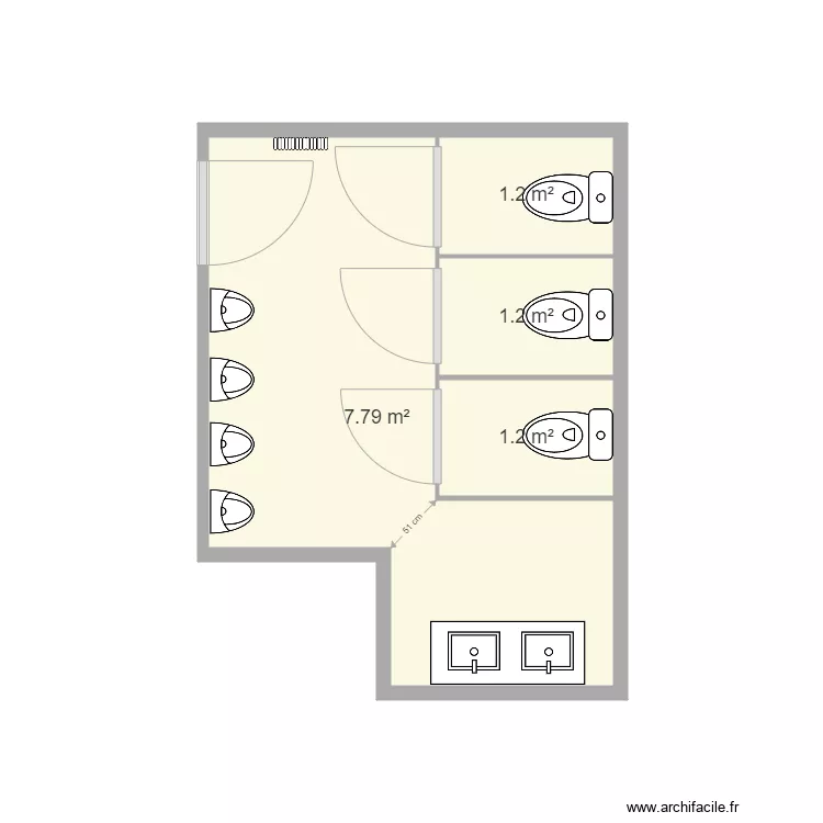 wc pagnol 2. Plan de 