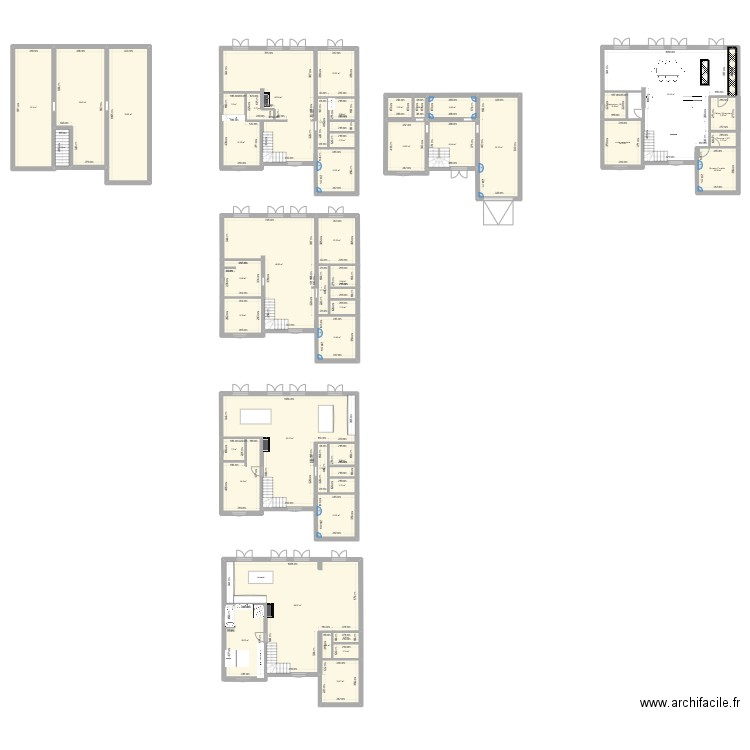 Maison C&R - Maurine. Plan de 46 pièces et 685 m2