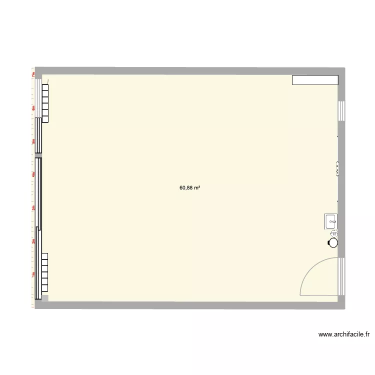 p125. Plan de 1  et 61 m²