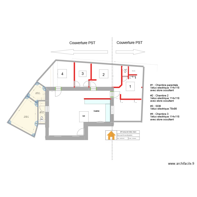 257 Forbin Garage / Buanderie. Plan de 3 pièces et 19 m2