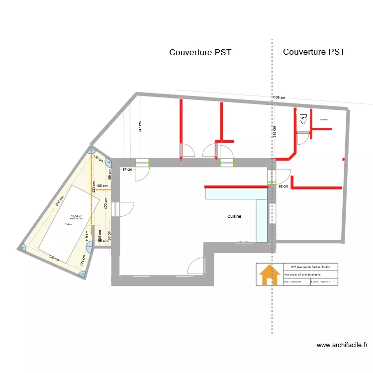 257 Forbin Garage / Buanderie. Plan de 