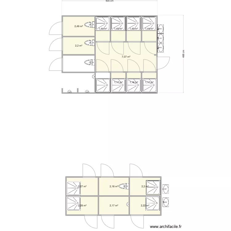 Fayolle Sanitaire Fleur de Vanille et Bandrele. Plan de 