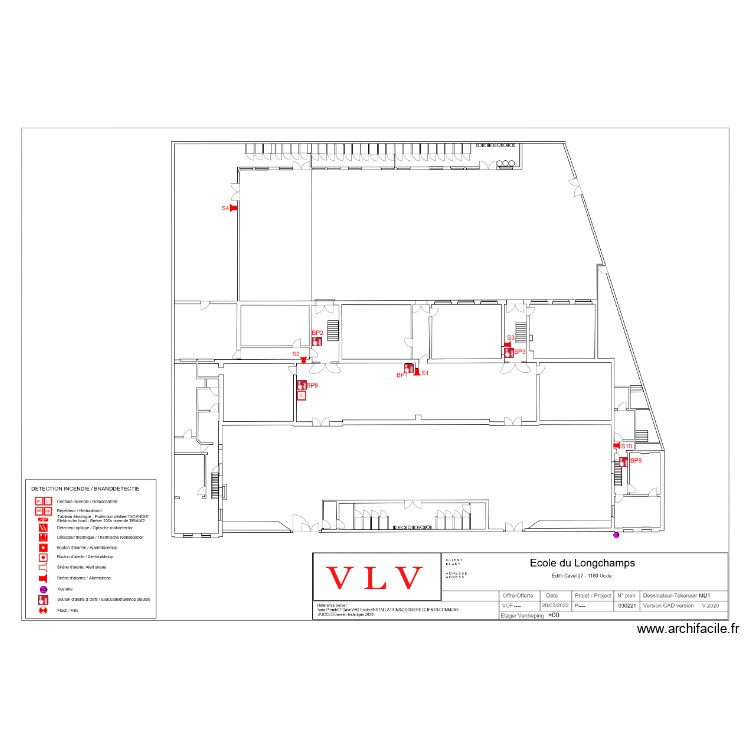DI 7236AD NIV 0. Plan de 0 pièce et 0 m2