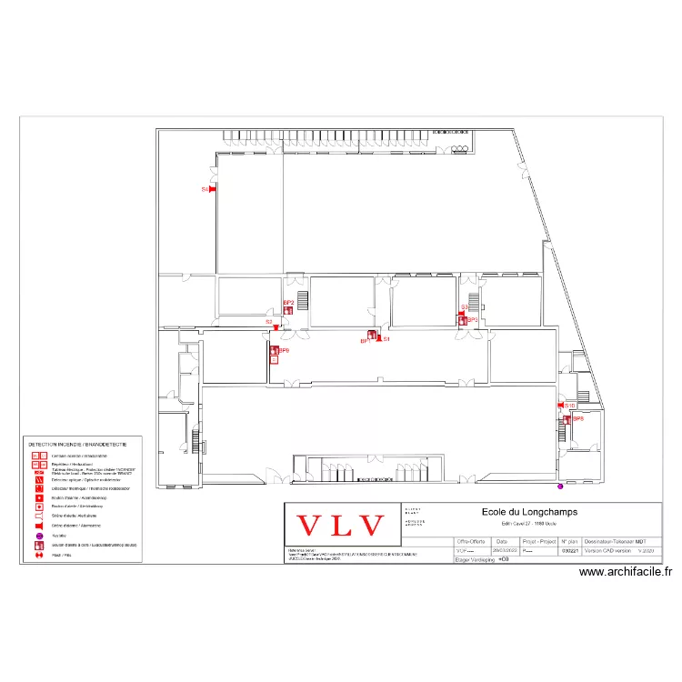 DI 7236AD NIV 0. Plan de 