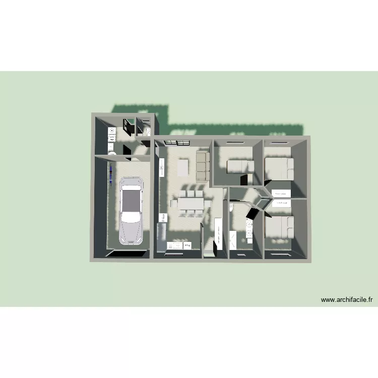 MAISON CHAMBRE 3 LOT 62. Plan de 9  et 101 m²
