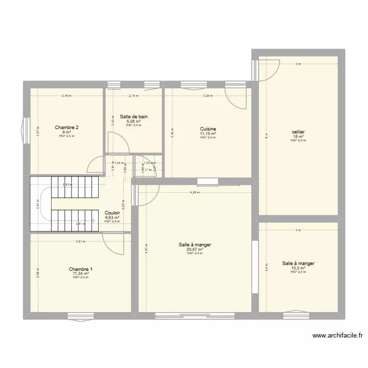 rez-de-chaussée m2m v2. Plan de 8 et 95 m² rez-de-chaussée m2m v2. Plan de 8 et 95 m²