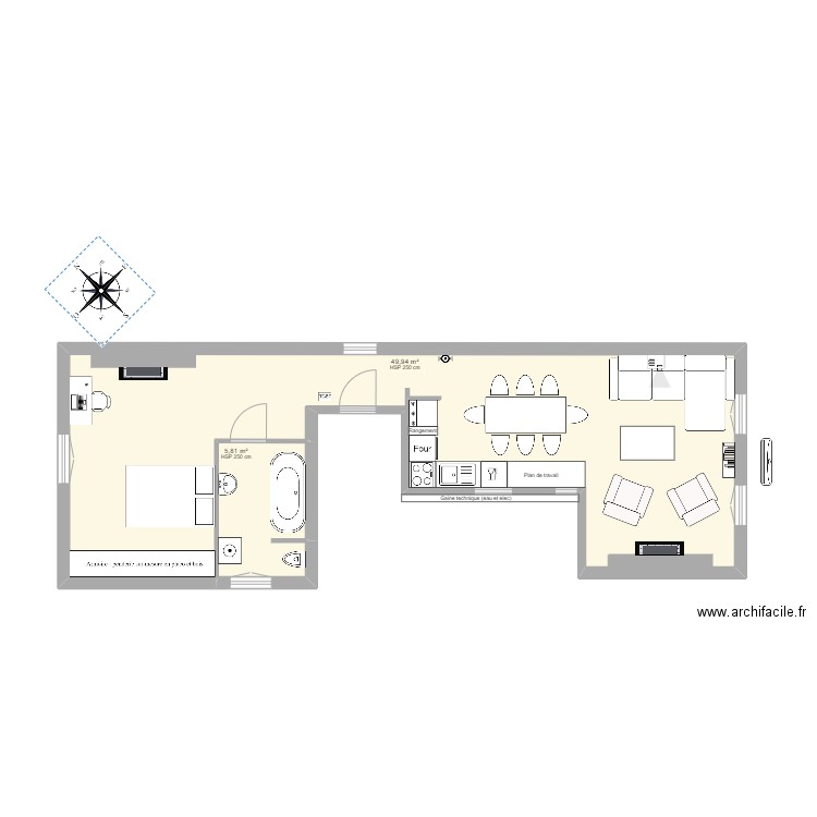 En cours. Plan de 0 pièce et 0 m2
