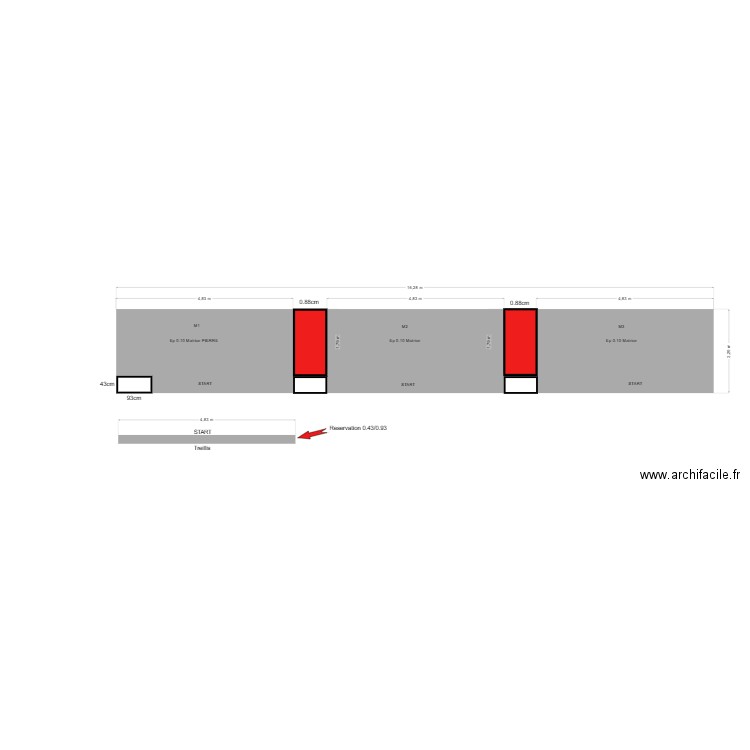 CLOTURE. Plan de 0 pièce et 0 m2