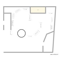Plan la ruche sans portant