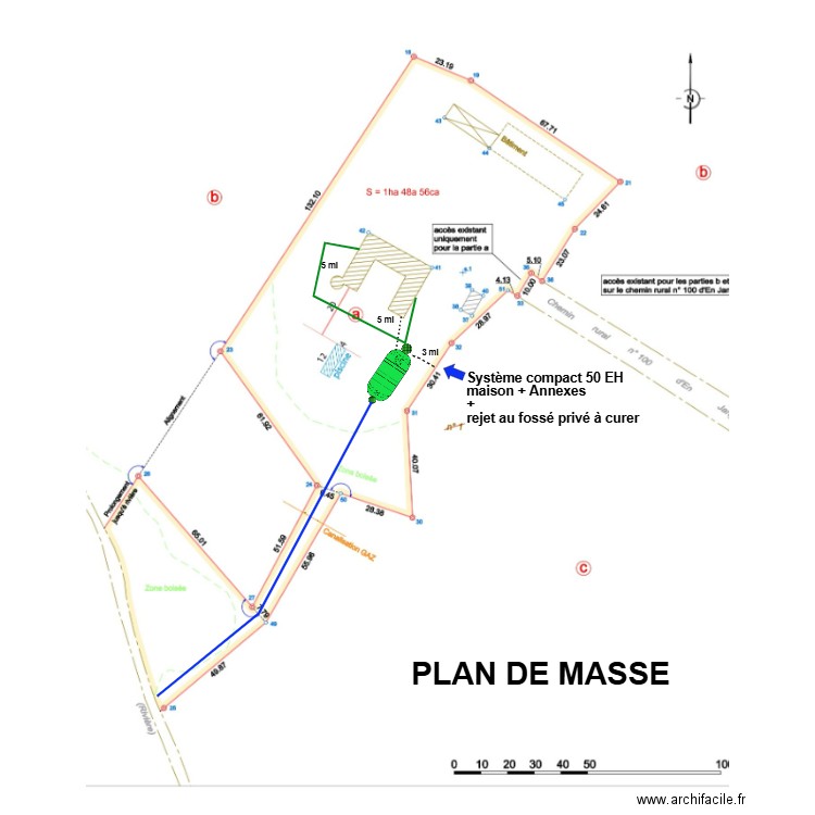 Rochette 3. Plan de 0 pièce et 0 m2