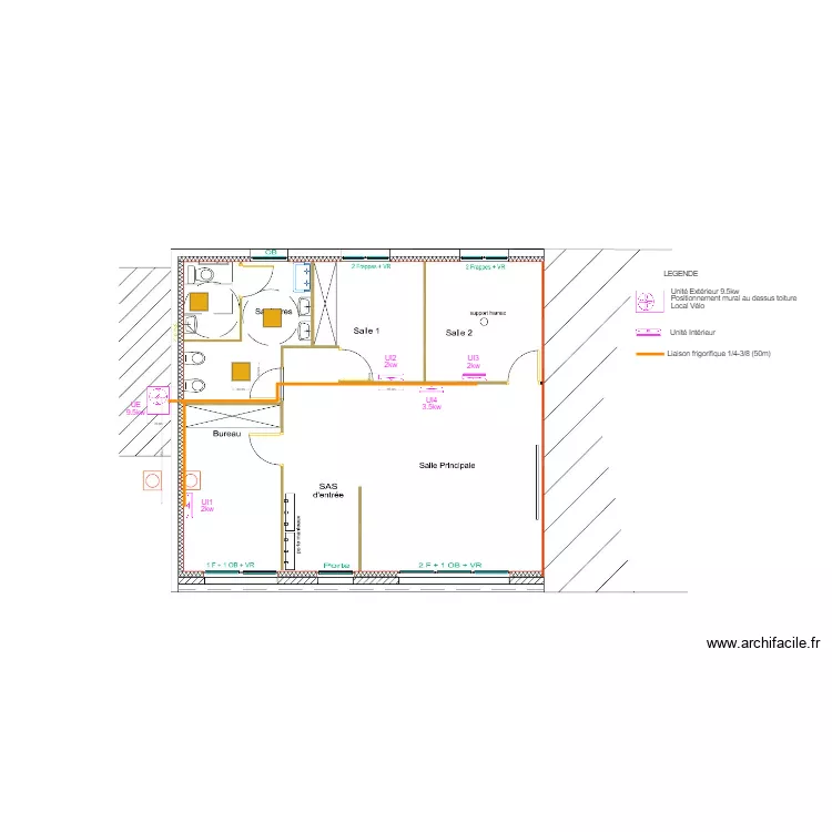 Plan exe CCIVS ECOLE NEUVIC. Plan de 
