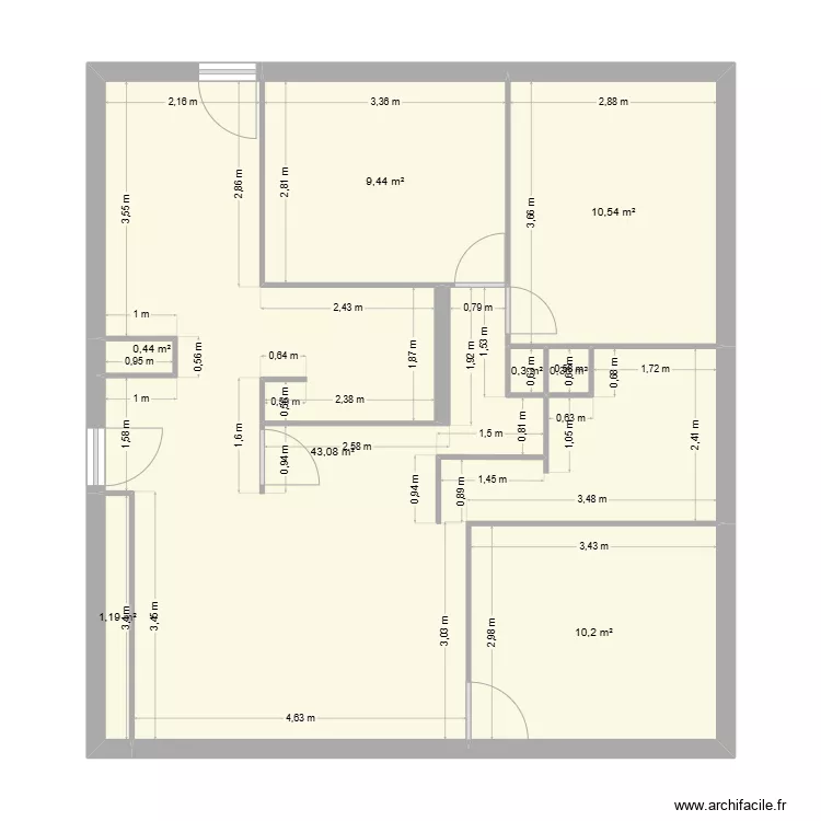 test appartement. Plan de test appartement. Plan de
