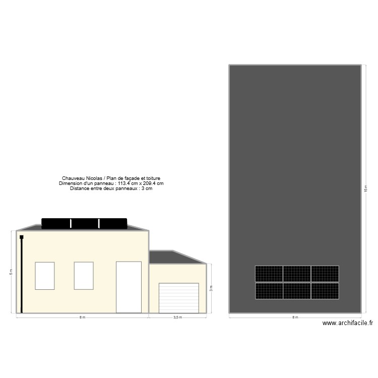 Chauveau Nicolas PDF. Plan de 8 pièces et 175 m2