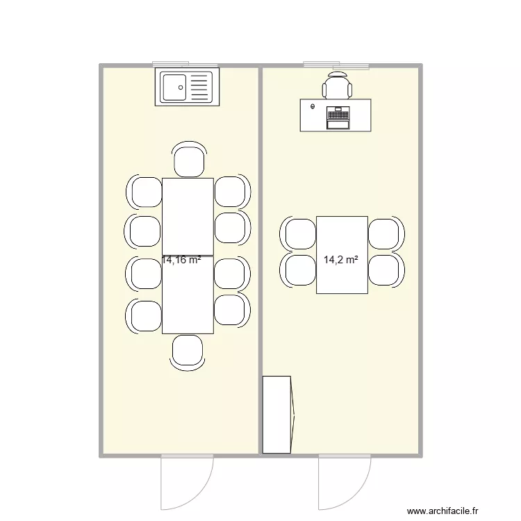 D3E CHANTIER BEAUMONT MONTEUX 26600. Plan de 