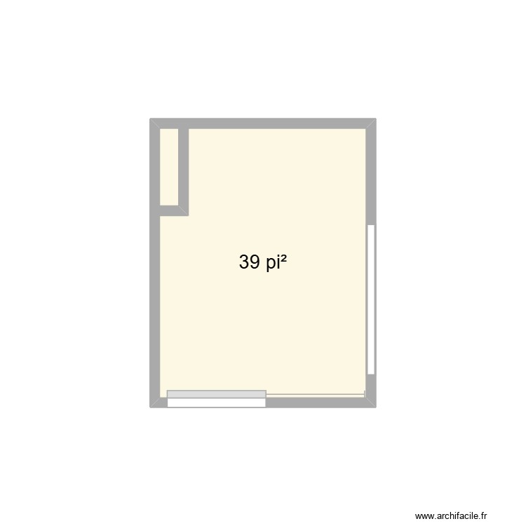 Walkin. Plan de 0 pièce et 0 m2