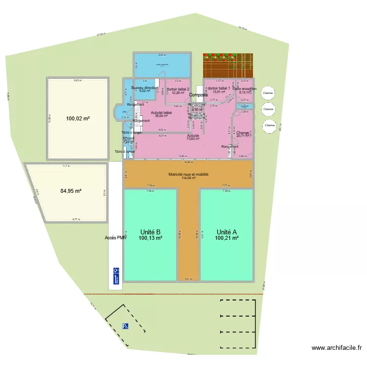 KR-PB-am&eacute;nagement-v4-modif. Plan de 24  et 785 m²