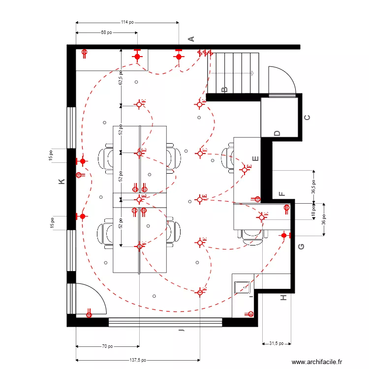 Grondin électrique cotations. Plan de Grondin électrique cotations. Plan de