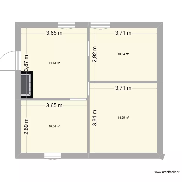CLOUET SOUS SOL. Plan de 4 et 50 m² CLOUET SOUS SOL. Plan de 4 et 50 m²