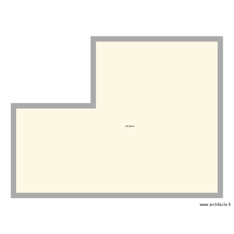 maison joué bibou et moi. Plan de 1 pièce et 137 m2