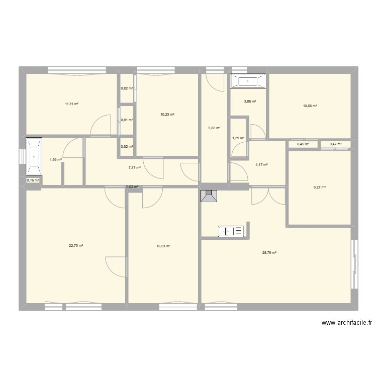 2 chemin du pountil. Plan de 39 pièces et 280 m2