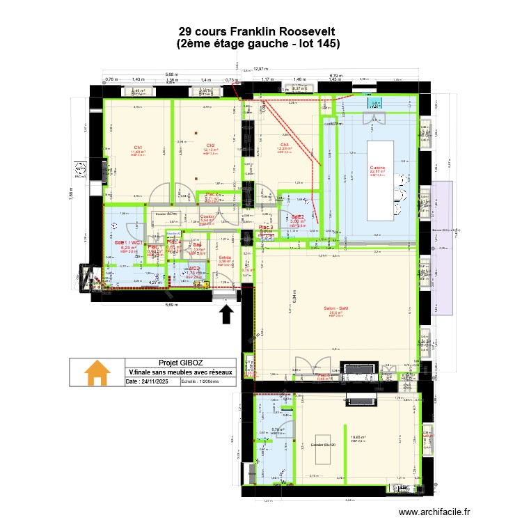 29 crs FR V50 clim2. Plan de 0 pièce et 0 m2