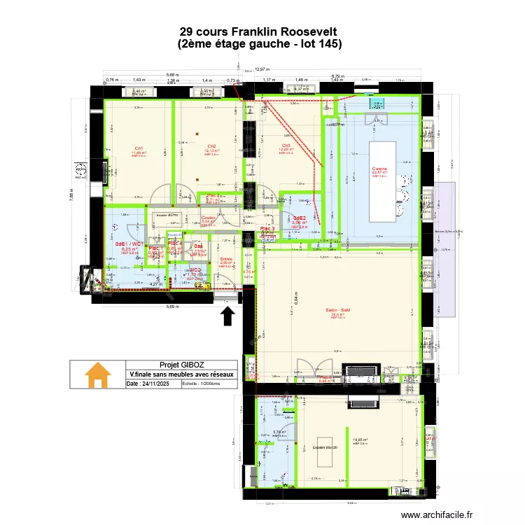 29 crs FR V50 clim2. Plan de 38  et 150 m²